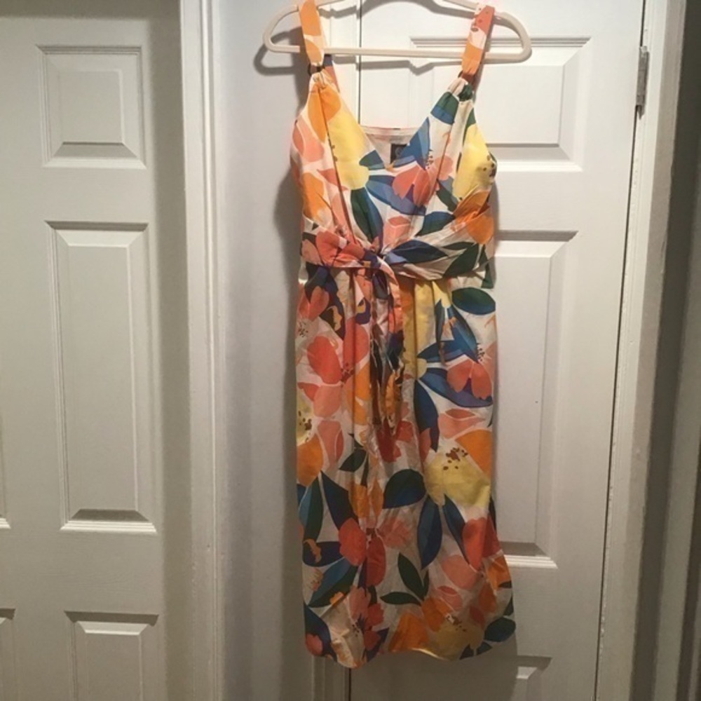 Vince Camuto Floral Print Dress Size 4